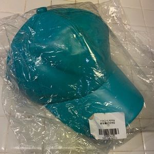Teal  hat